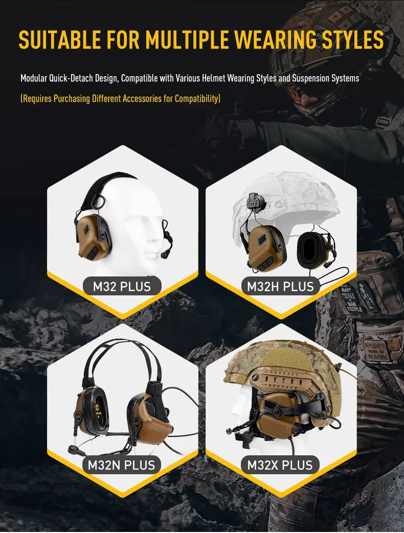 M32 PLUS multiple wearing styles